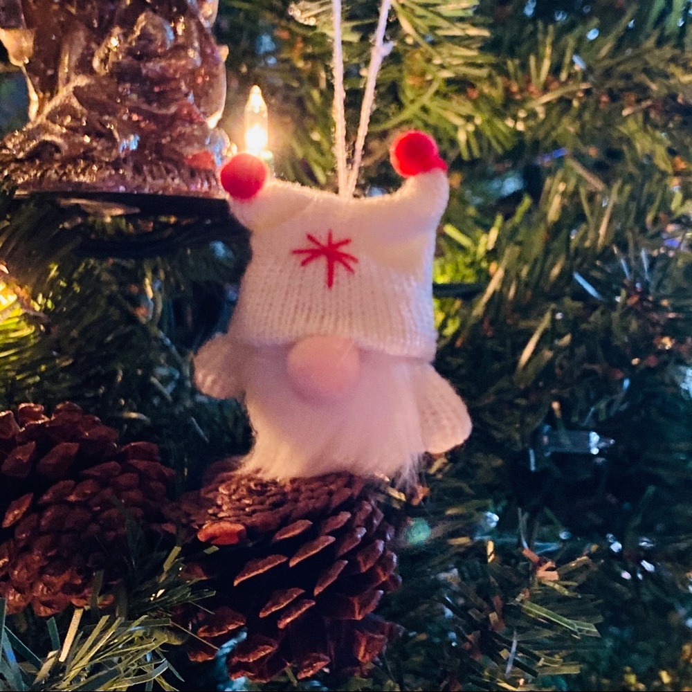Gnome Christmas Ornament (Set of 2)